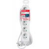 Strend Pro 213333 Kabel DG-F805B L-7 m, prodlužovací kabel, bílý, 5x zásuvka