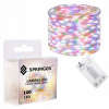 SPRINGOS LED reťaz Nano 10 m 100 LED 3x AA multicolor