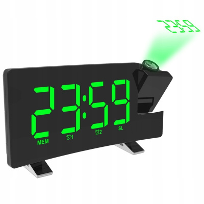 Hodiny - Budík elektronické hodiny s projekciou (Hodiny - Budík elektronické hodiny s projekciou)