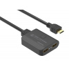 PremiumCord HDMI 2.0 Mini Splitter 1-2 Pigtail 4Kx2K@60Hz HDCP2.2 Down