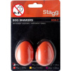 Vajíčka pár (oranžová) Stagg EGG-2 OR