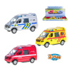 CreativeToys Kovové auto záchranné zložky CZ na spätný chod 2-Play Traffic - 3 druhy