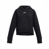 Under Armour detská mikina UA Rival Fleece Crop čierna