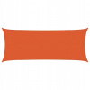Slnečná plachta, 160 g/m2, oranžová, 2x4,5 m, HDPE