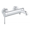 Grohe ESSENCE NEW vanová nástěnná baterie, s přepínačem, chrom