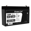 Green Cell Bezúdržbová baterie AGM VRLA Green Cell 6V 7,2 Ah pro poplašné systémy a hračky