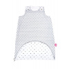 MOTHERHOOD Vrece na spanie mušelínových 2v1 Zip a Round Grey Classics 3-18 m 0,5 tog