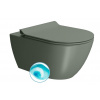 SAPHO PURA 55cm WC závesné SWIRLFLUSH, agave mat, 881504