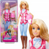 Bábika bábika Barbie Malibu Džokejka ružová 32,30 cm