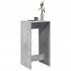 zahrada-XL Barový stôl betónový 51x50x103,5 cm kompozitné drevo 854421