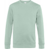 B&C | KING Crew Neck, Pánska mikina, zelená aqua, XXL