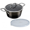 Kastról BERLINGERHAUS Kastról s pokrievkou s titánovým povrchom Shine Basalt Collection 20cm (BH-6652)