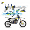 Blackbird Polepy na motocykel (sada polepov Dream) Husqvarna FC250+FC350+FC450 + TC125+TC250 / 23-24 + TE / 24-25 + FE / 24-25 - typ polepov Dream4