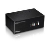 2portový portový prepínač TRENDnet KVM so zvukovým rozbočovačom USB 2.0 (TK-240DP)