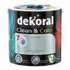 Farba na - Dekoral CLEAN COLOR 2,5L sivá ceruzka saténová (Farba na - Dekoral CLEAN COLOR 2,5L sivá ceruzka saténová)