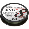 Pletená Šnúra Daiwa Tournament X8 Braid Evo+ Tmavo Zelená 900m 0,12mm/8,6kg