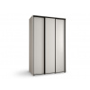 Šatníková skriňa Davos 1 150x235x60 - biela