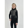 LOOK 3848 KRASOKORČULIARSKA BUNDA ČIERNA THERMO PREŠÍVANÁ Veľkosť: 140-146