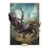 FaNaTtik World of Warcraft Art Print Sylvanas vs Anduin Wrynn Limited Edition 42 x 30 cm