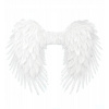 ANJELSKÉ KRÍDLA BIELE VIANOČNÝ ANJELIK VIANOCE 80 X 60 CM