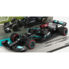 Minichamps Mercedes gp F1 W12 Mercedes M12 Eq Power+ Team Amg Petronas Motorsport Formula One N 44 100. Pole Position Winner Španielsko Gp 2021 Lewis Hamilton 1:43 Black Green