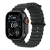 Apple Watch Ultra 3 GPS + Cellular 49mm Čierny titán s čierným oceánskym remienkom MF0J4QC-A