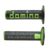 Gripy offroad DOMINO dĺžka 120 mm (čierno/zelené)