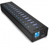 RAIDSONIC ICY BOX IB-AC6113, USB 3.0 Hub, 13 port