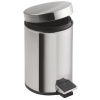 Aqualine SIMPLE LINE odpadkový koš guľatý 12l, leštená nerez SPH 27112