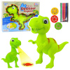 LEAN Toys Dinosaurus T-Rex Projektor Kreslenie Maľovanie 18 obrázkov Pero 2 v 1