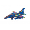 Woodcraft Drevené 3D puzzle Bojové lietadlo F16 Woodcraft Drevené 3D puzzle Bojové lietadlo F16