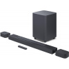 SoundBar JBL Bar 800, 5.1.2, s výkonom 720 W, aktívny bezdrôtový subwoofer, HDMI (3× vstup (JBLBAR800PROBLKEP)