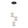 Italux Tica PND-83949-3-BK závesné svietidlo LED 22W 950lm 3000K