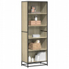VidaXL Regál, dub sonoma, 60x35x170,5 cm, materiál na báze dreva