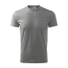 MALFINI Tričko Classic 101, krátký rukáv, unisex MAL-1011216 XL Melír šedá tmavá