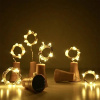 Svetelný stĺp do záhrady - 10ks/LED LED solárne slnečné fľaše Light 2m 20led Copper Cork Fairy Lights (10ks/LED LED solárne slnečné fľaše Light 2m 20led Copper Cork Fairy Lights)