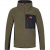 Hannah KODIAK HOODY ivy green/anthracite XL; Zelená mikina