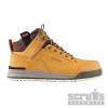 Pánská pracovní obuv s ocelovou špičkou Switchback Nubuck Boot - Size 8 / 42 Scruffs