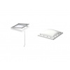 VELUX CVP manuálne ovládaný svetlík s kupolou ISD - akrylátová kupola mliečna Rozmer: 80cm x 80cm