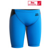 Závodné plavky pánske a juniorské Mad Wave Bodyshell short leg modré Velikosti M