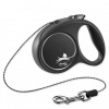 Vodítko Flexi Black Design S lanko 5 m (do 12 kg) modrá