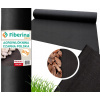 Agrotextília - Hrubá látka agrotextilná mulčovanie čiernej 1,1 x 100 m 80g záhradná podložka (HRUBÁ AGR RELÉZA MUMINGOVÁ VLIS ČIERNA 1,1x100m 80g ZÁHRADNÁ PODLOŽKA)