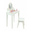Tidlo Drevený kozmetický stolík biely