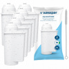 6x Wessper filter vody pre kávovar siemens EQ3 EQ5 EQ6 EQ9 EQ + čistič