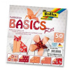 Folia Origami papier Basics Červený, 50 ks 15 x 15 cm