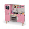 Janod elektronická drevená kuchynka Macaron Big Cooker 06571 ružová