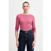 Bavlnené tričko s dlhým rukávom United Colors of Benetton 3GA8D10CF ružová XS