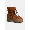 Semišové snehule Moon Boot MB LUNA BOOT SUEDE hnedá farba, 80D2480030 M008