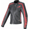 Dámska kožená bunda Alpinestars Stella Dyno black/red M