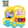 _Ostatní 1_ Piánko baby autobus hudební s melodiemi na baterie Světlo Zvuk